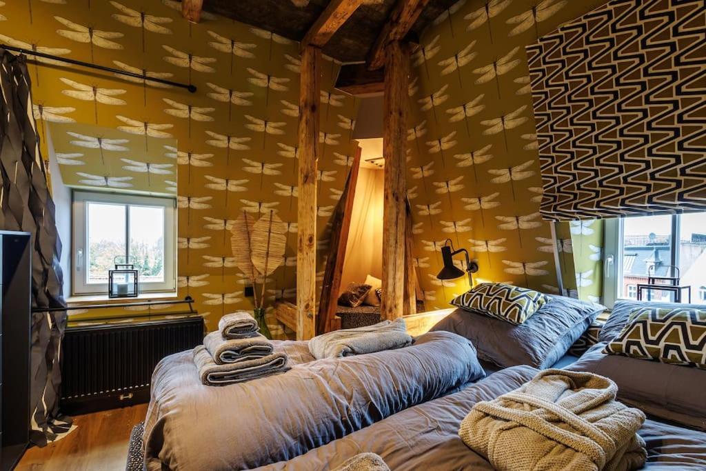 Himmlisches Penthouse Am Fischmarkt Stade Exteriör bild